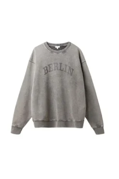 Discount Lala Berlin Sweatshirt Berlin 10016797 Washed Grey