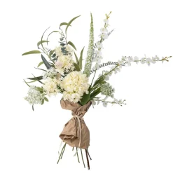 Discount Bloomingville Symphonie Buket, Hvid, Kunstige Blomster White