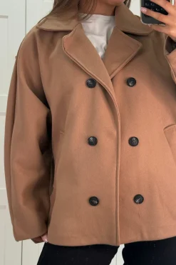 Discount A-bee Tahlia Jacket Brown
