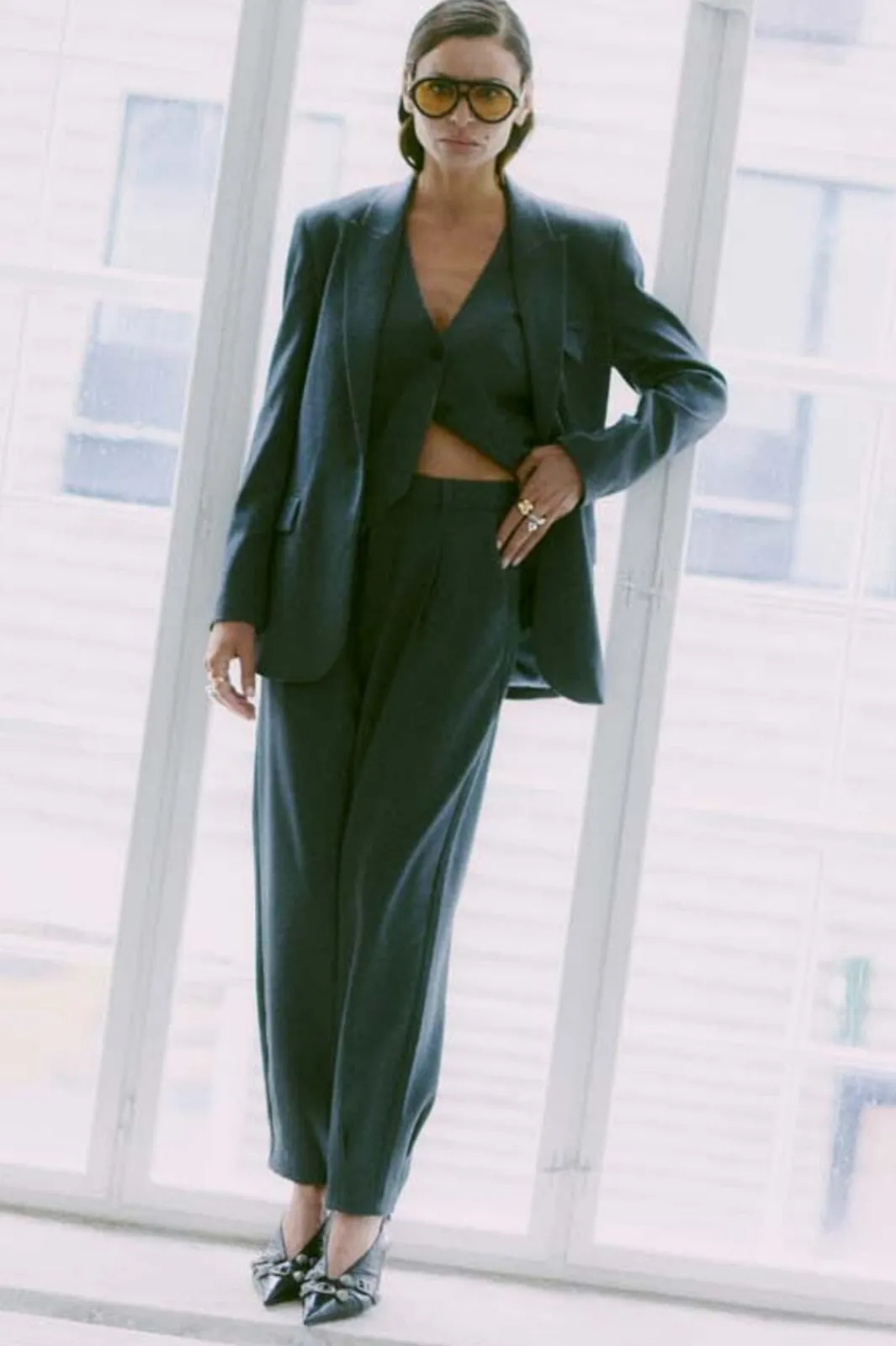 Best Copenhagen Muse Tailor-Pa 126009 Med. Grey Melange