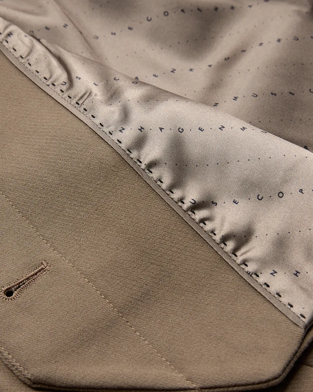 Best Copenhagen Muse Tailor-Waistcoat 201671 Timber Wolf