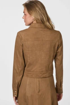 New Neo Noir Tamari Faux Suede Jacket 164712 604