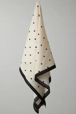 Online Neo Noir Tamma Big Dot Scarf 167851 121