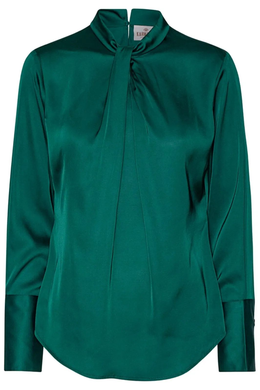 Karmamia Tara Blouse Dark Green