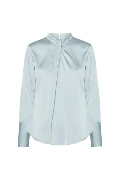 Hot Karmamia Tara Blouse 2082 Hammered Sky