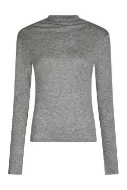 Sale Neo Noir Teddu Fine Rib Blouse 167164 136