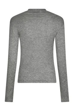 Sale Neo Noir Teddu Fine Rib Blouse 167164 136
