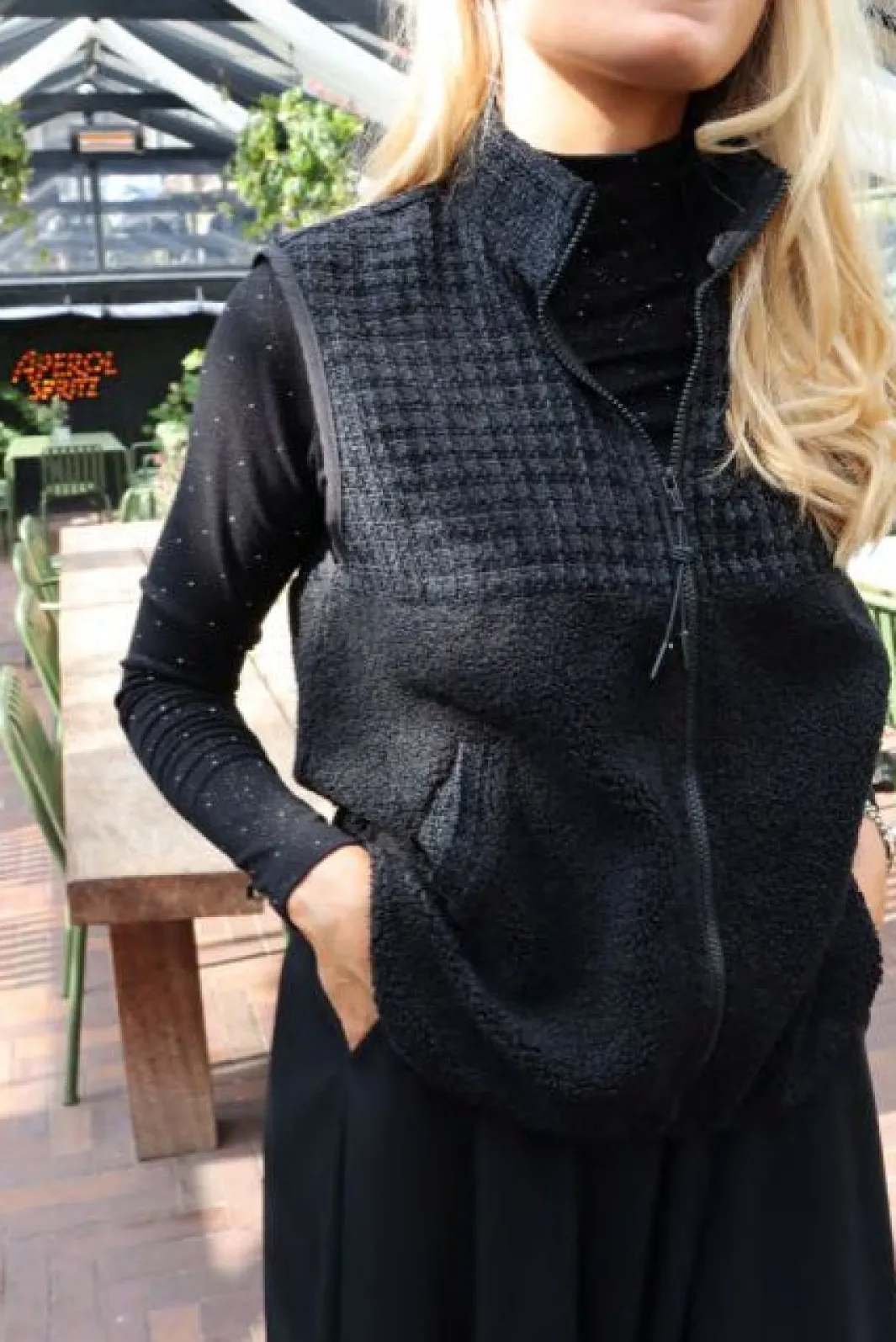 Sale Liberte Teddy Coco Vest 22274 Black