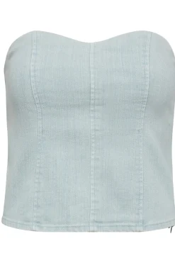 Online Co´Couture Terracc Denim Corsage 33156 114