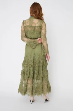 Outlet Cras Terry Dress C519 5008 Sage