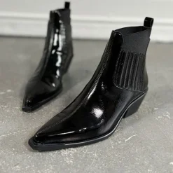 Online Copenhagen Shoes The Walking Boot Patent 0011 Black Patent