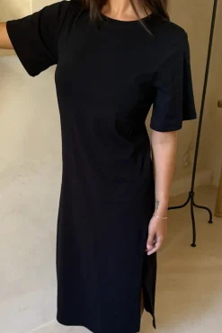 Sale BYIC Theaic Tshirt Dress A23942 Black
