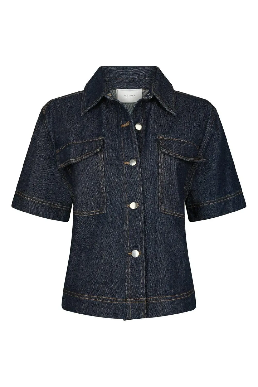 Sale Neo Noir Tiki Denim Shirt 164303 534