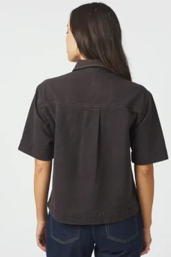 Hot Neo Noir Tiki Solid Shirt 166370 676