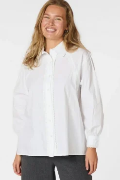 Clearance Neo Noir Tilly C Poplin Shirt 163534 120