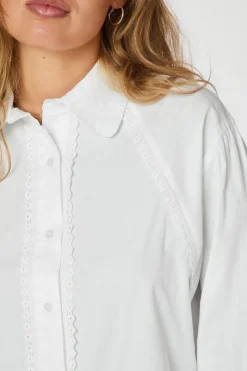 Clearance Neo Noir Tilly C Poplin Shirt 163534 120