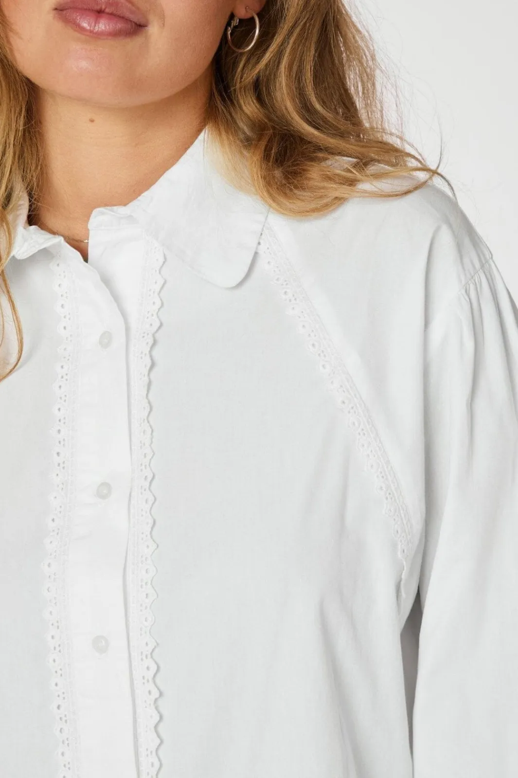 Clearance Neo Noir Tilly C Poplin Shirt 163534 120