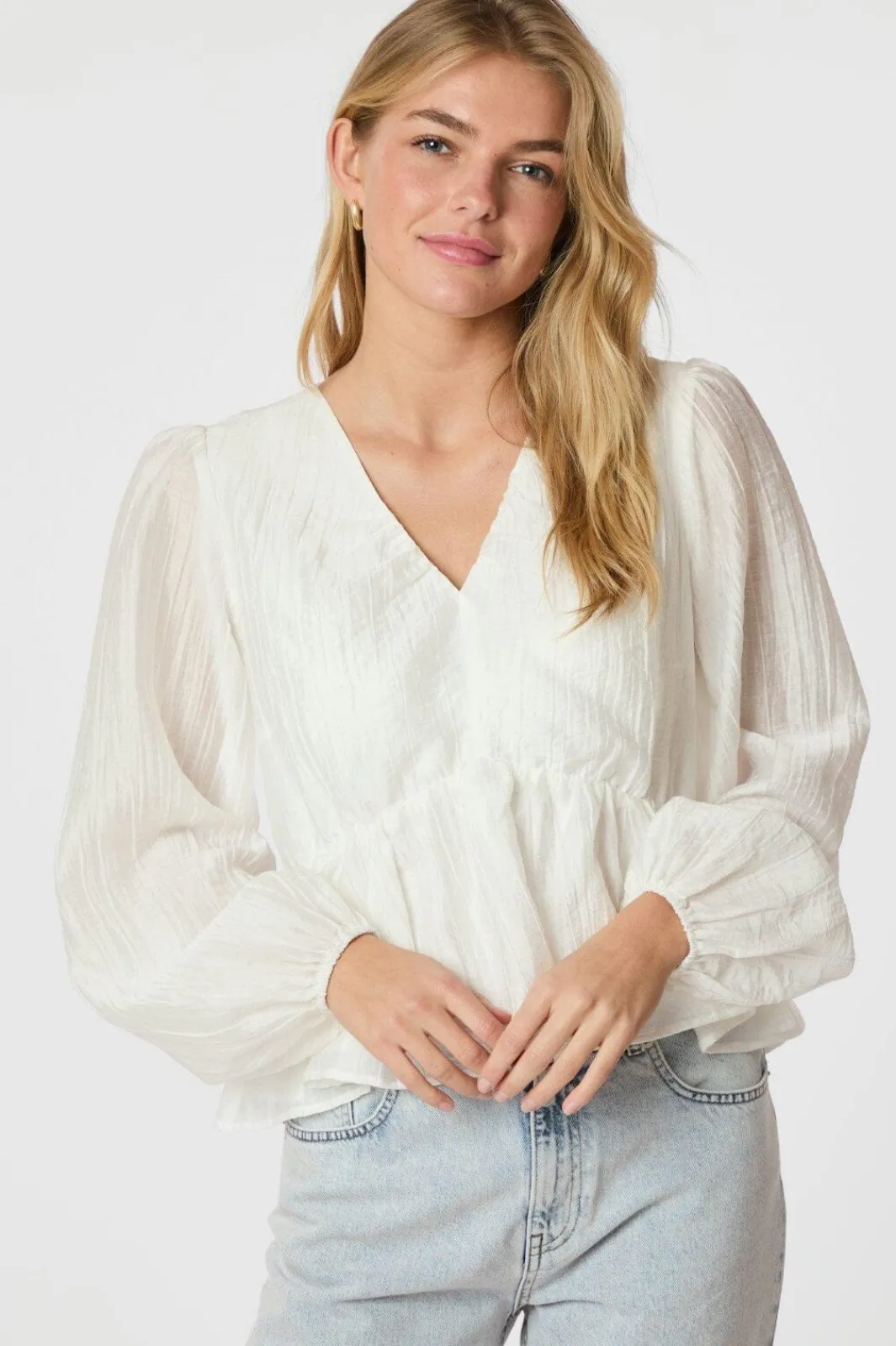 Outlet Neo Noir Timmy Solid Blouse 164913 120