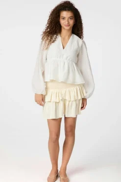 Outlet Neo Noir Timmy Solid Blouse 164913 120