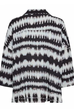 Best Liberte Tine-Tie-Dye-Shirt 22195 Black Blue Tie Dye