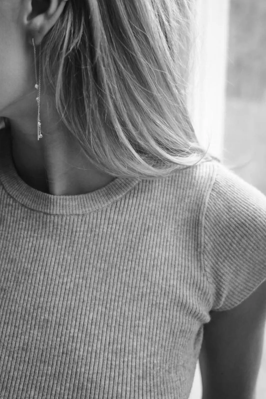 Outlet Neo Noir Tirra Knit Tee 163378 131