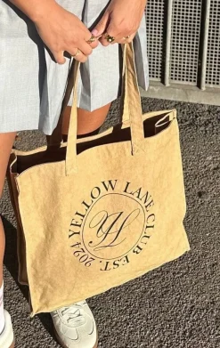 Online Yellow Lane Tote Bag 165317 217