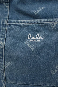 Outlet Lala Berlin Tote Carmela 10017343 Washed Blue