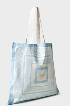 Best Lala Berlin Tote Maja 10010371 Heritage Stripe Blue