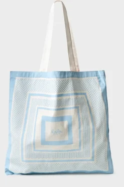 Best Lala Berlin Tote Maja 10010371 Heritage Stripe Blue