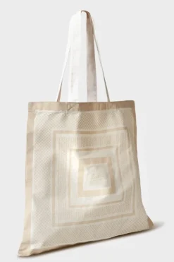 Discount Lala Berlin Tote Maja 10010373 Heritage Stripe Cream