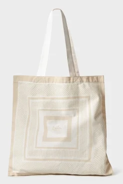Discount Lala Berlin Tote Maja 10010373 Heritage Stripe Cream