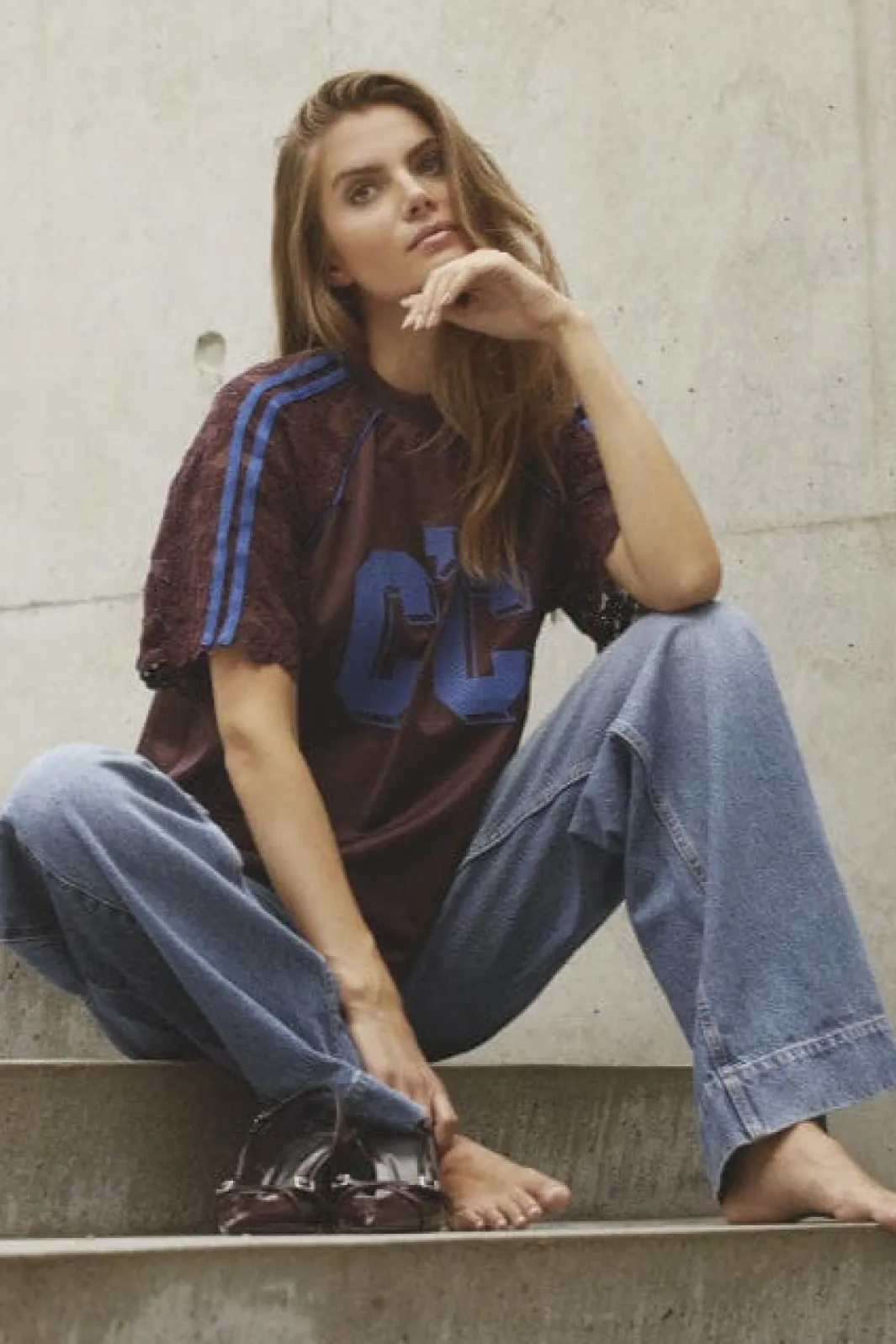 Sale Co´Couture Treycc Lace Tee 45046 76