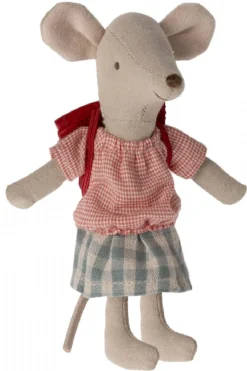 Clearance Maileg Tricycle Mouse, Big Sister Red