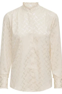 Karmamia Trinity Shirt Ivory Keffiyeh Jacquard
