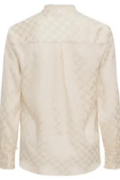 Karmamia Trinity Shirt Ivory Keffiyeh Jacquard