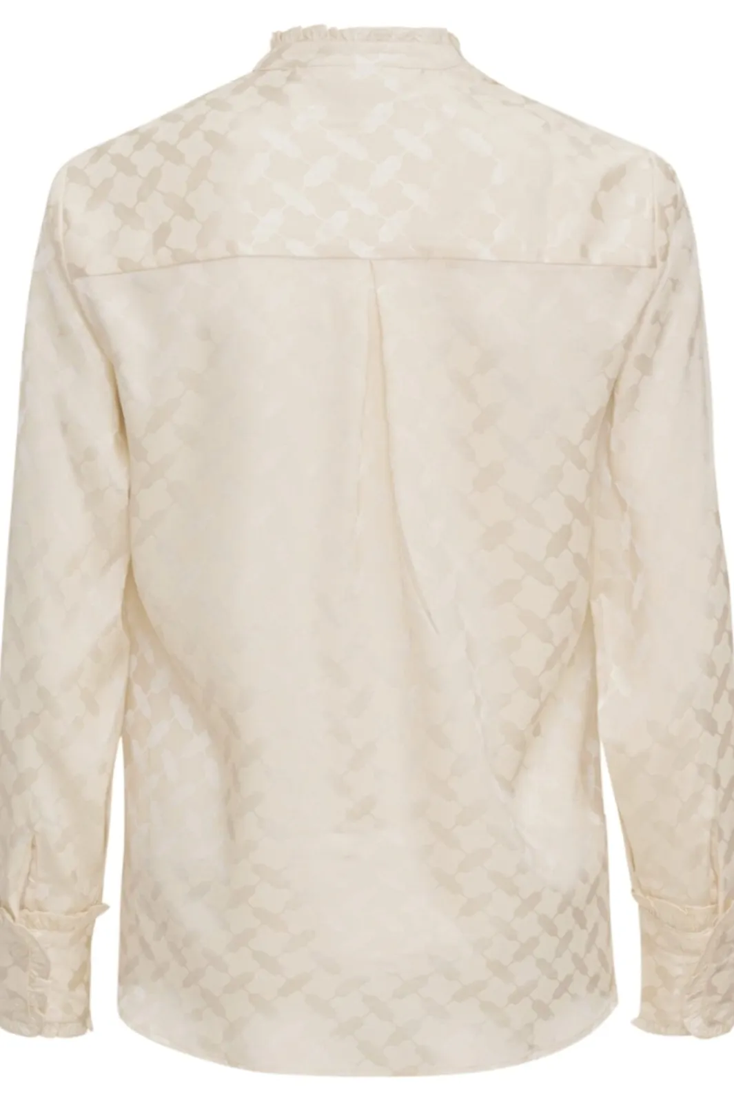 Karmamia Trinity Shirt Ivory Keffiyeh Jacquard