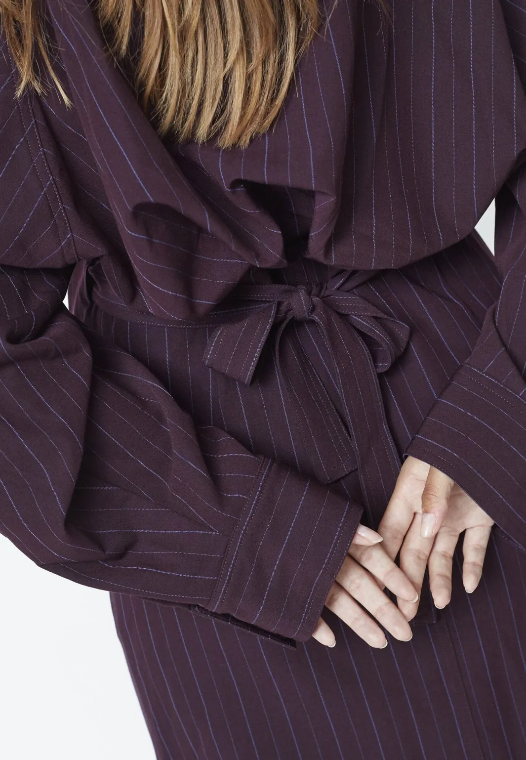 Online Co´Couture Trinnycc Stripe Batwing Dress 46011 67