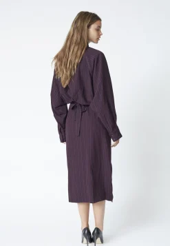 Online Co´Couture Trinnycc Stripe Batwing Dress 46011 67