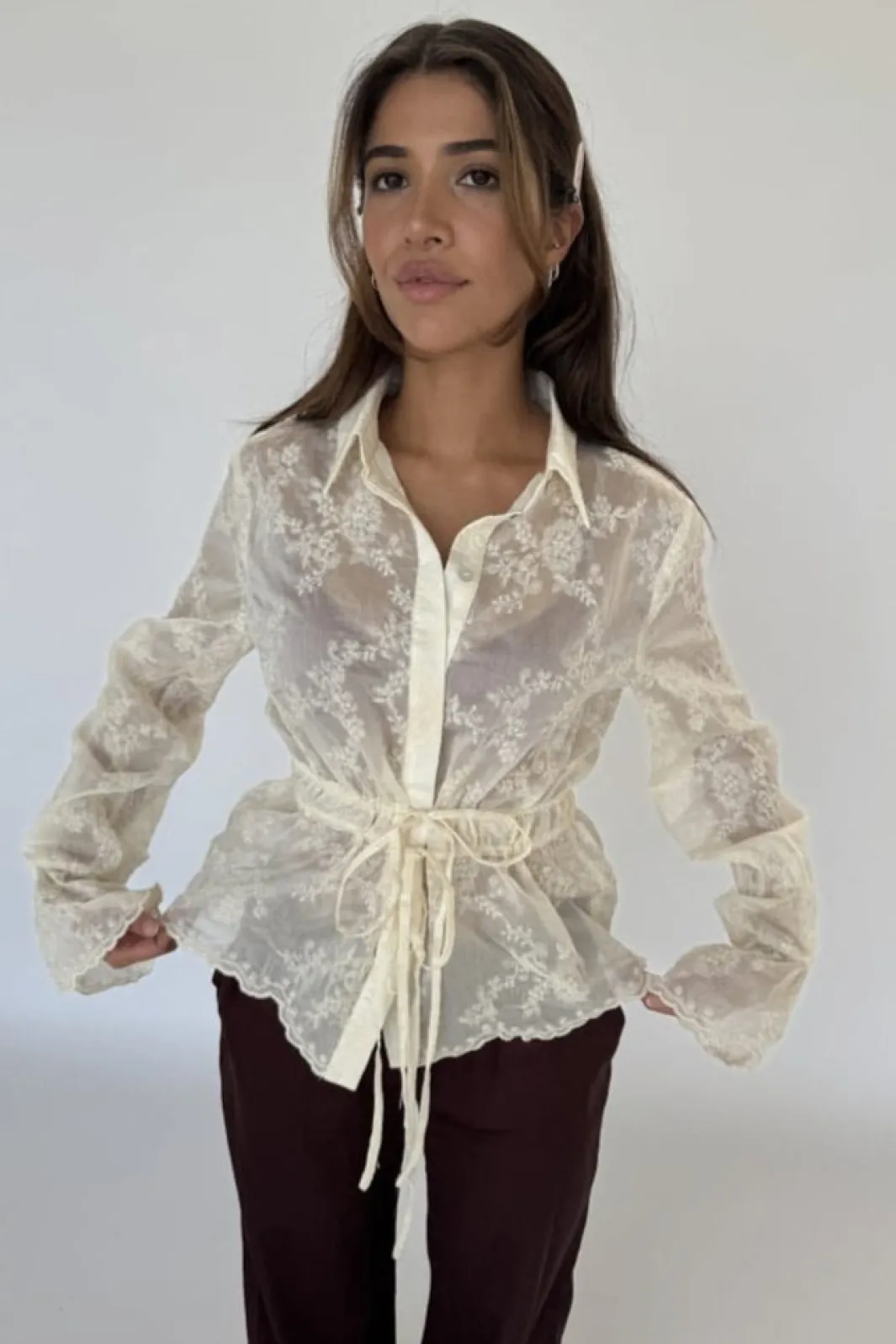 Clearance Continue Triss 15019 Off White