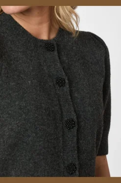 Best Neo Noir Trudy Deco Knit Cardigan 164514 136