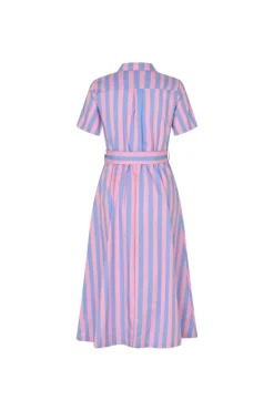 Online Lollys Laundry Tullell Midi Dress Ss26154-3040 80 Stripe
