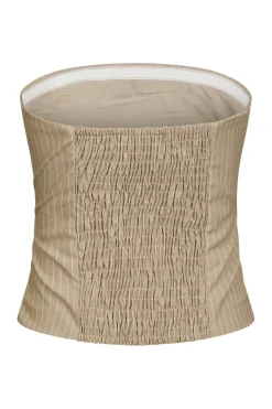 Discount Neo Noir Tyree Melange Pinstripe Top 165471 119