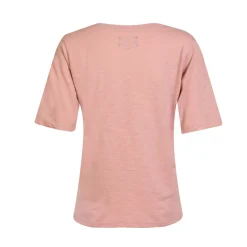 Clearance Liberte Ulla-Ss-Vneck-Tshirt 21675 Dusty Rose