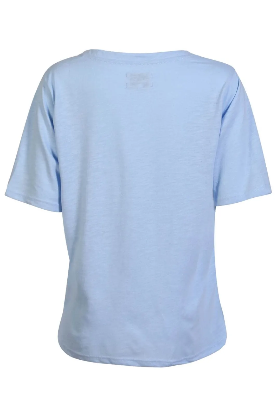 Clearance Liberte Ulla-Ss-Vneck-Tshirt 21675 Baby Blue