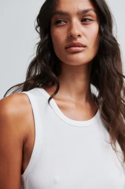 Hot Second Female Under Tank Top 60175 1001 White