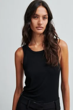 Best Second Female Under Tank Top 60175 8001 Black