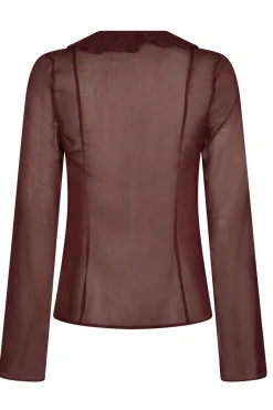 Hot Neo Noir Valappa Chiffon Blouse 166668 682