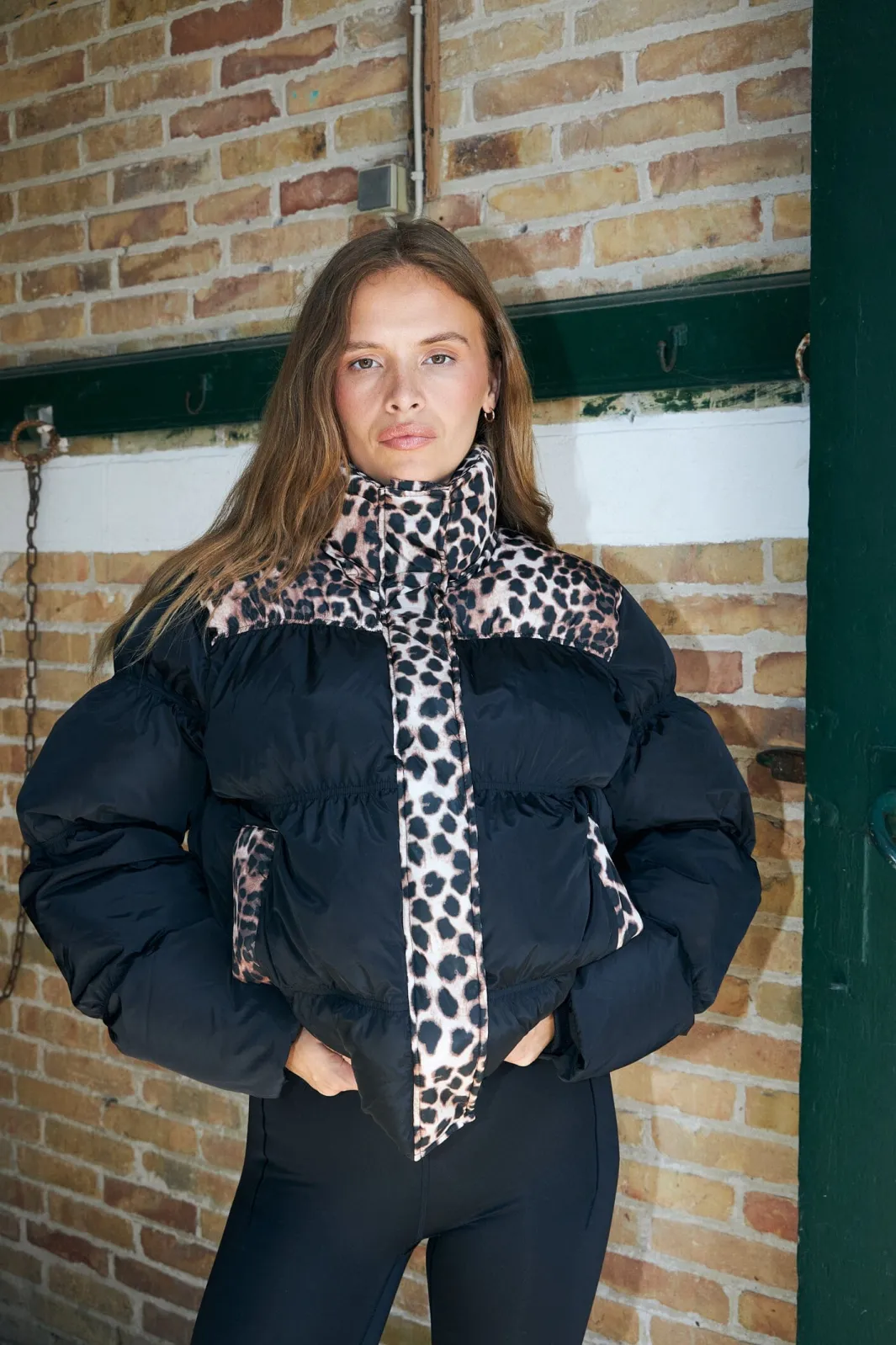 Online Cras Valencia Puffer Jacket C387 9999 Black