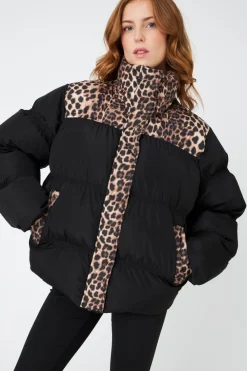 Online Cras Valencia Puffer Jacket C387 9999 Black