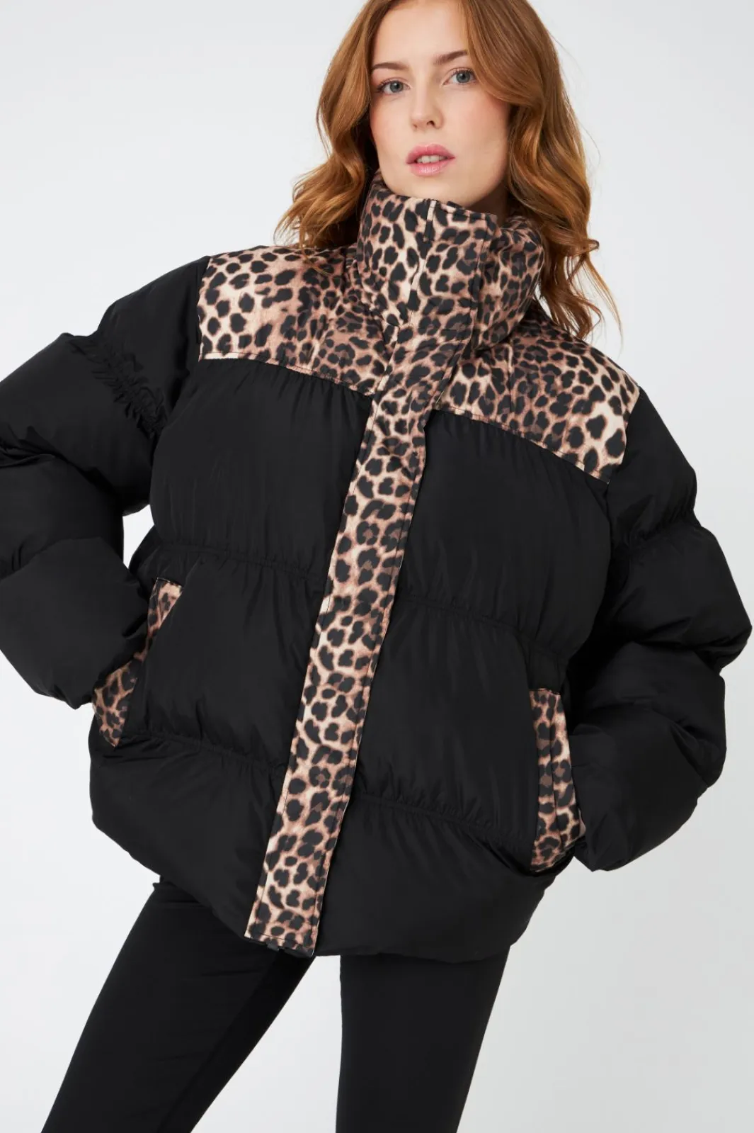 Online Cras Valencia Puffer Jacket C387 9999 Black